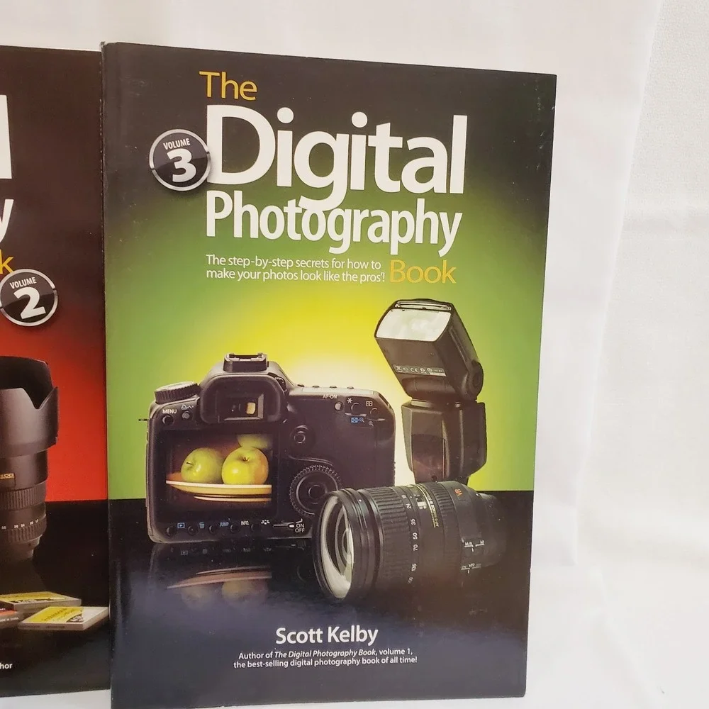 Scott Kelby's Digital Photography by Kelby Volumes 1, 2, & 3 Boxed Set